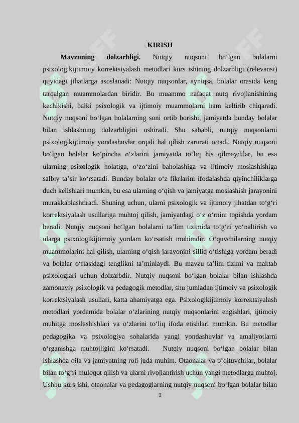 Nutqiy nuqsoni boʻlgan bolalarni   psixologik- ijtimoiy korrektsiyalash metodlari 3