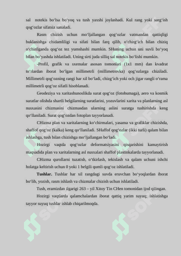 CHizmachilik qurollari va chizmachilik anjomlari 2