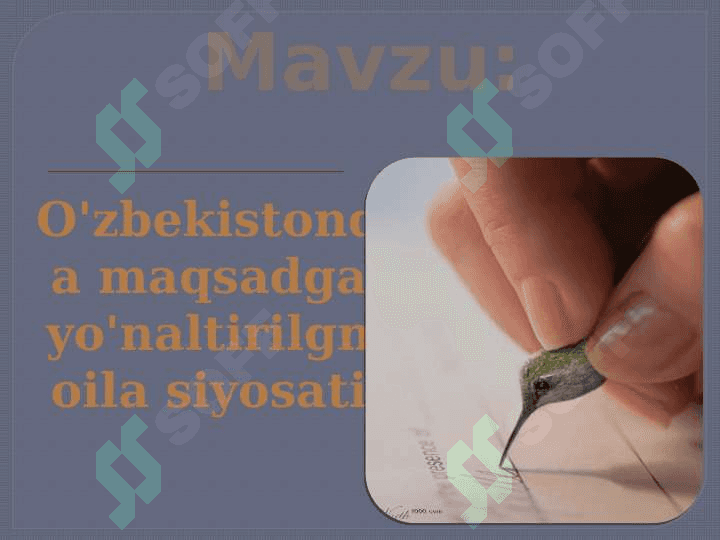 O'zbekistonda maqsadga yo'naltirilgn oila siyosati 2