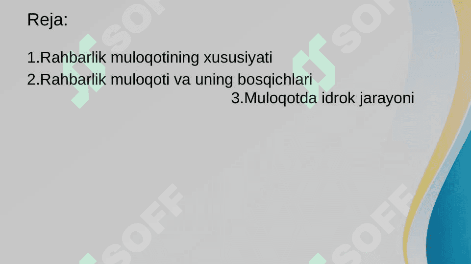 Rahbarlik muloqoti 2
