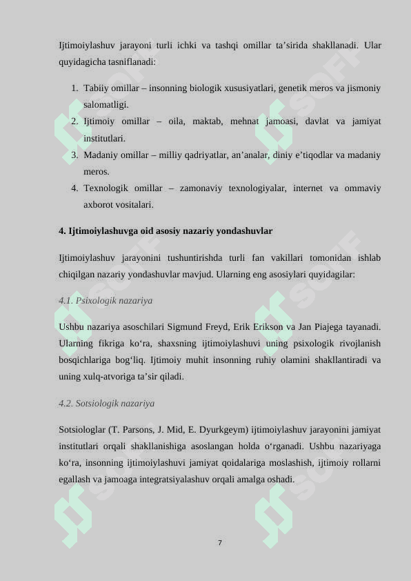 Ijtimoiylashuv ijtimoiy pedagogikaning asosiy maʼnosi 7