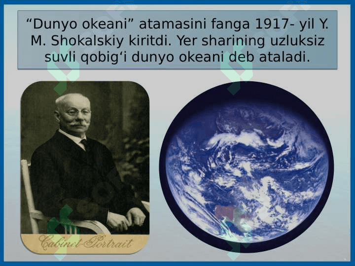 Dunyo okeani va uning qismlari 4