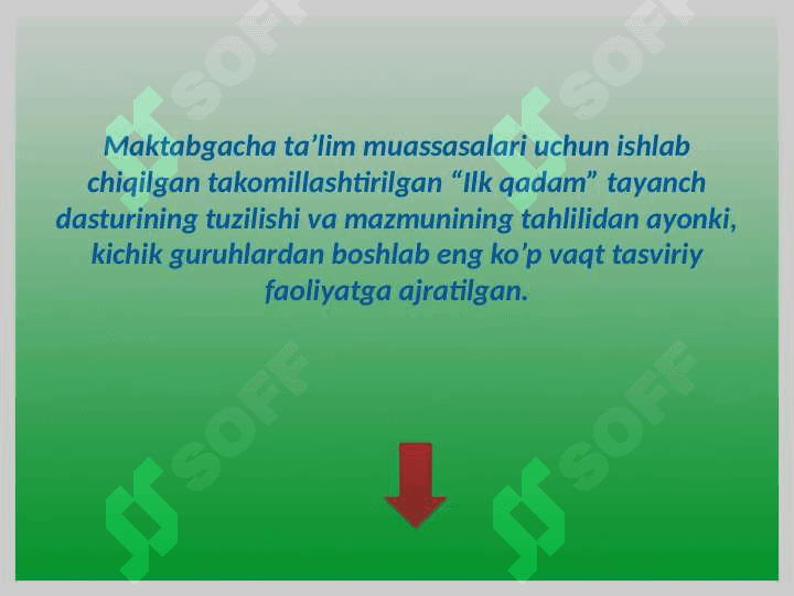 Maktabgacha yoshdagi bolalarni xar tomonlama rivojlantirishda tasviriy faoliyat turlari va uning ahamiyati 4