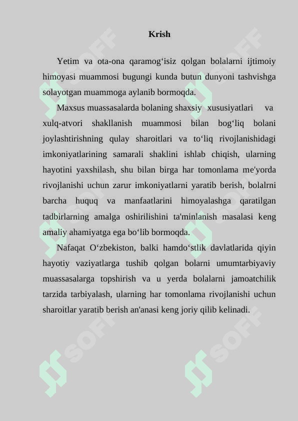Mehribonlik uylari psixologining shaxsiy fazilatlari 2