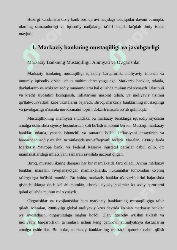 Markaziy bank boshqaruv strukturasi 3
