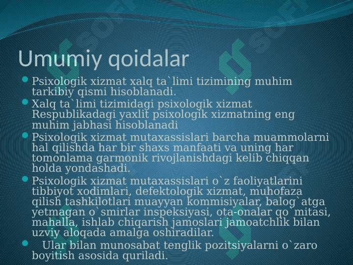 Psixologlarning attestatsiyasi haqida nizom 3