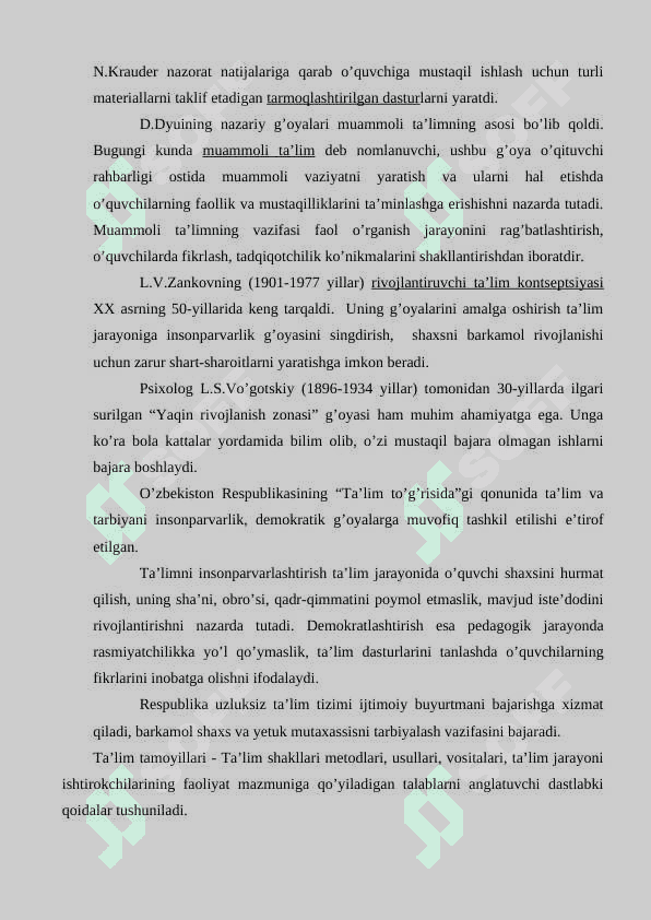 O’quv faoliyatni tashkil qilish shakllari 8