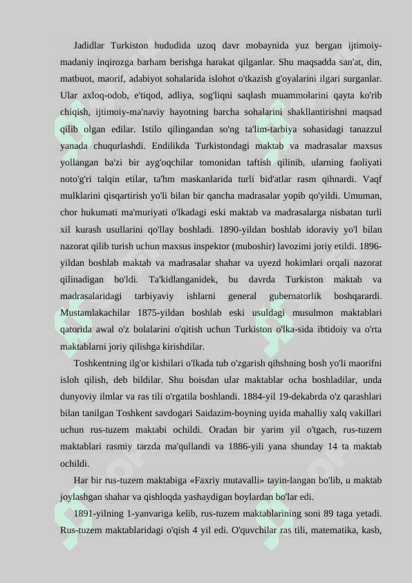 Jadidchilik xarakati. 3