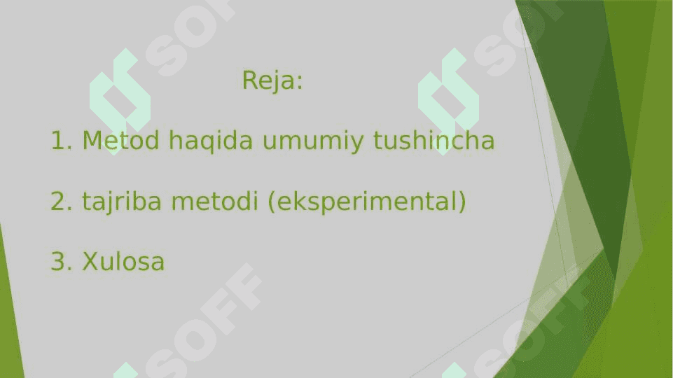 Umumiy Psixologiyada Eksperimental Metodning rivojlanishi 2