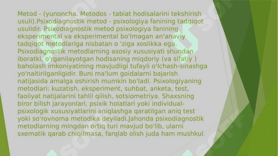 Umumiy Psixologiyada Eksperimental Metodning rivojlanishi 3
