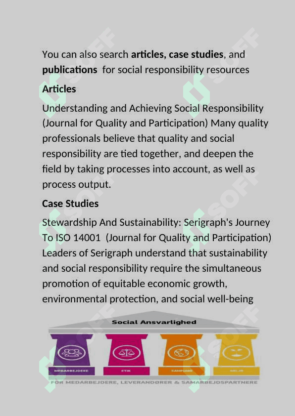 SOCIAL  RESPONSIBILITY 4