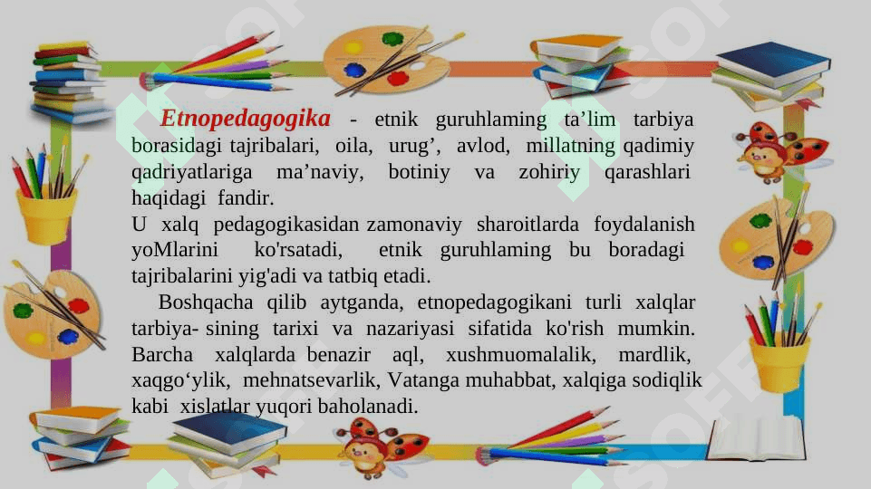 Xalq pedagogikasi manbalari. 3