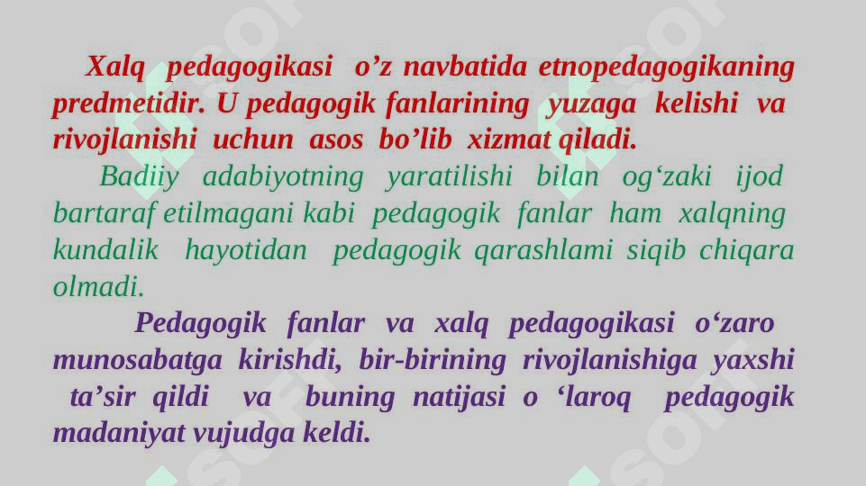 Xalq pedagogikasi manbalari. 5