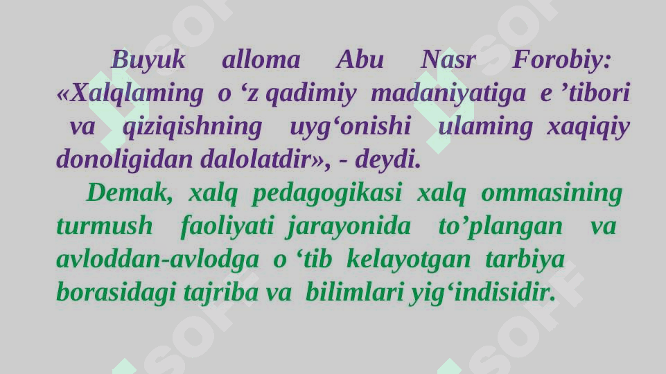Xalq pedagogikasi manbalari. 7