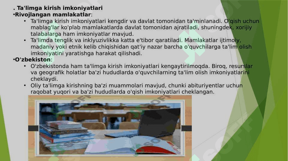 Rivojlangan mamlakatlar ta’lim   tizimi 7