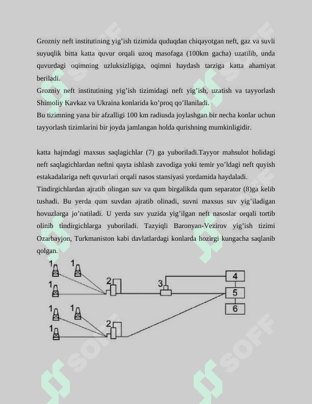 Neft va gazni konda yig'ish tizimlari. 4