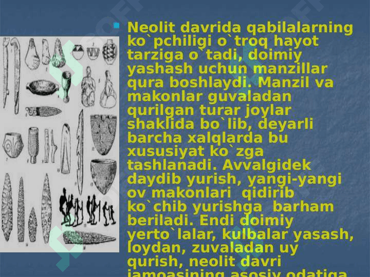 O`rta Osiyoda Neolit davri 5