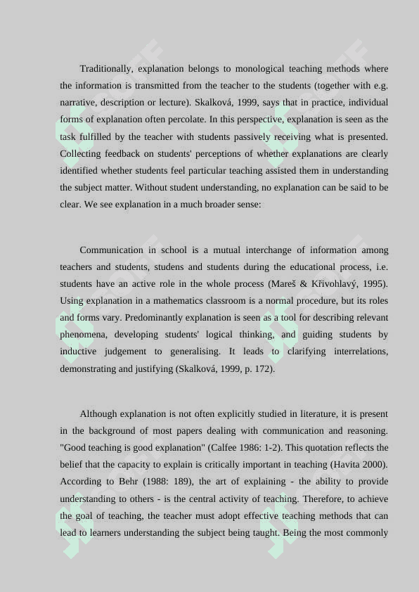Teaching and learning process 2