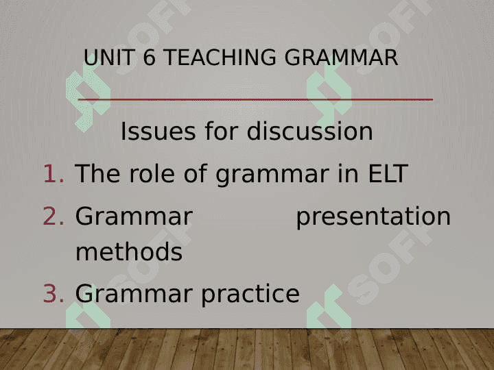 Teaching grammar in context. 2