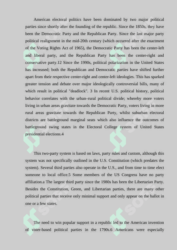 The emergence of political parties 2