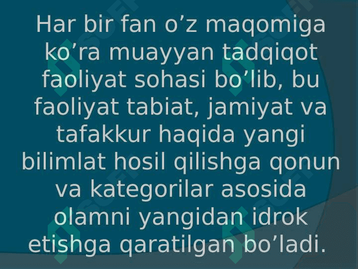 XX-XXI asrda estetikaning asosiy yo’nalishlari va kategoriyalari 3
