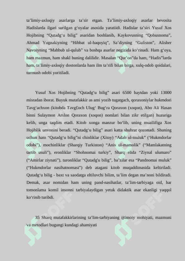Yusuf Xos Hojib, Mahmud Qoshg’ariy va Ahmad Yugnakiyning ta’limiy-axloqiy qarashlari. Kaykovusning “Qobusnoma” asari va juvonmardlik tarbiyasi 3