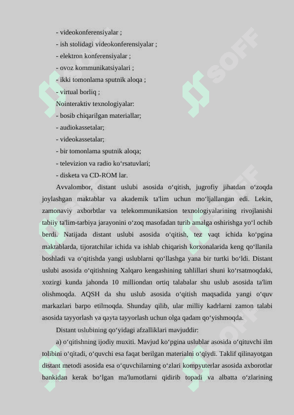 Zamonaviy o‘quv-texnik vositalar 5