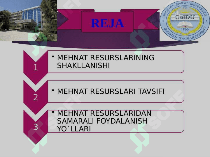 Iqtisodiyotni erkinlashtirish sharoitida mehnat resurslaridan samarali foydalanish yo`llari 2