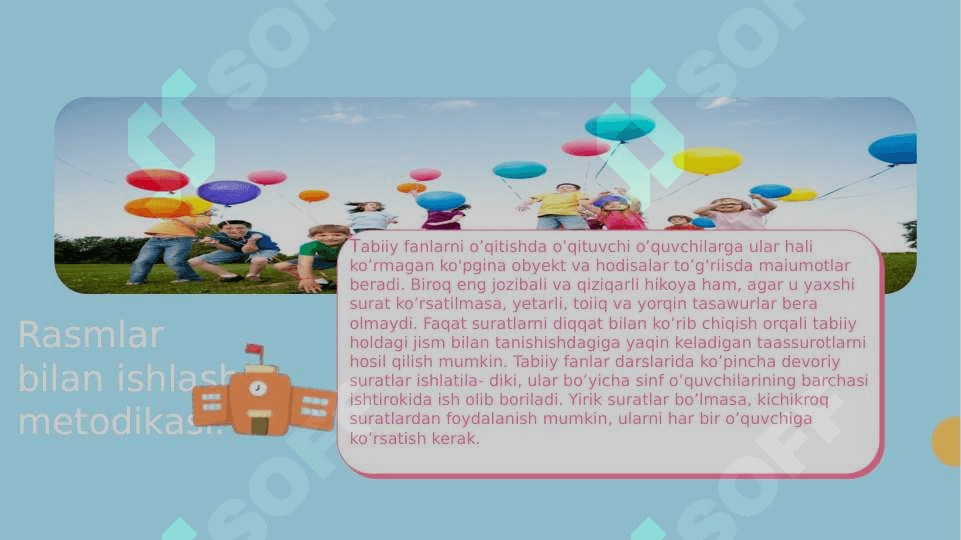 Mavzu: O’qitishning ko'rgazmali metodi 6