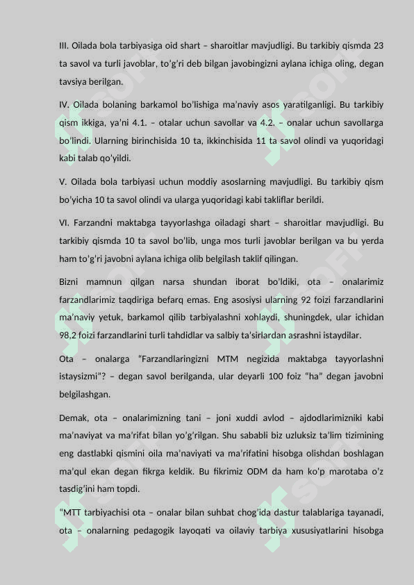 MTT tarbiyachilarining oila bilan olib boradigan ishlari 3