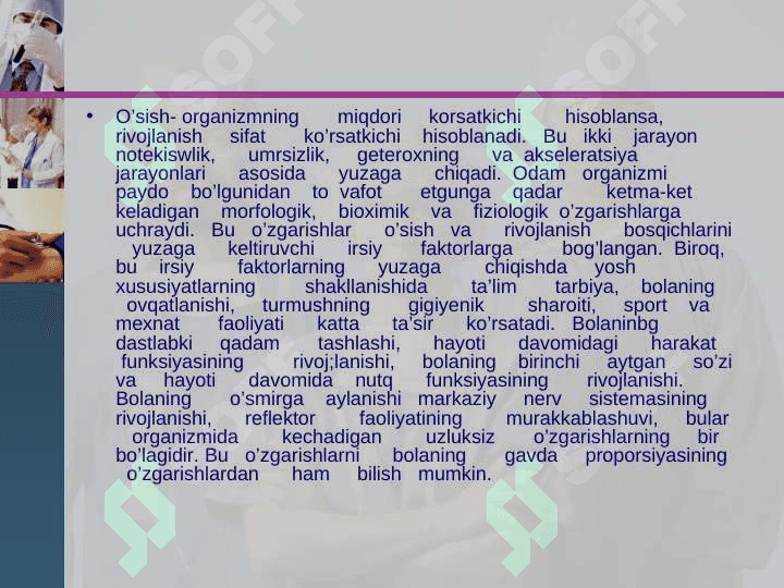 Yoshlik davrlarning morfologik va fiziologik xususiyatlari 7