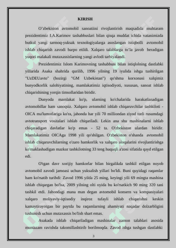 Krivoship-shatunli mexanizmi detallarni ni yig’ishda porshen va halqalarni silindirga o’rnatish moslamasi KURS ISHI 3
