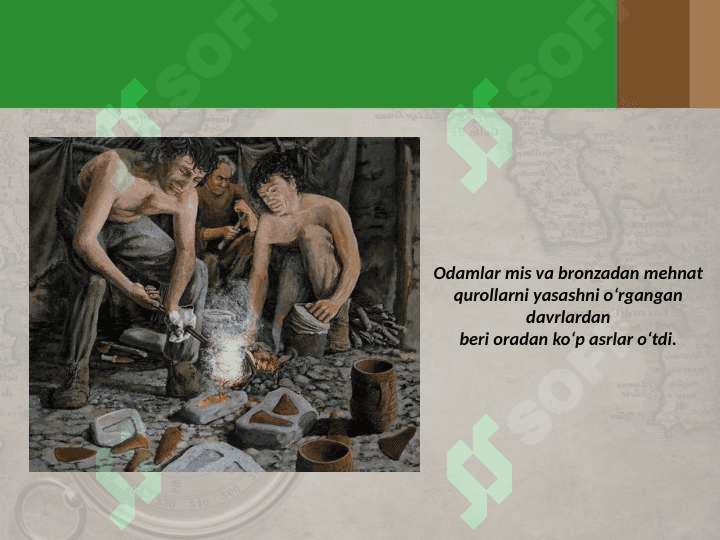Ilk temir davri mehnat qurollari 2