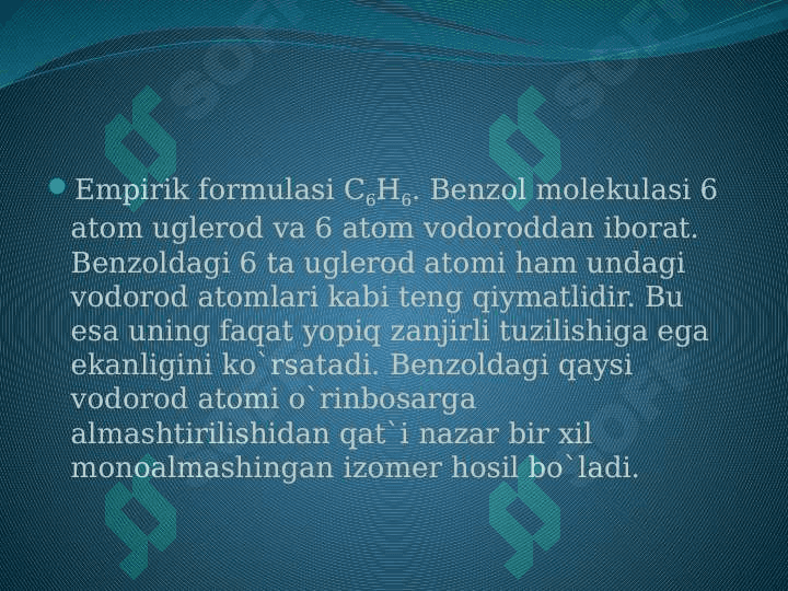 Aramatik uglevodlar . 3
