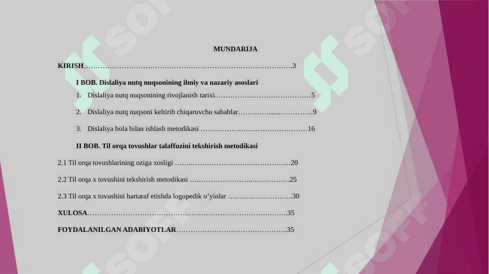 Til orqa x tovushi talaffuzi kamchiliklarini bartaraf etish 2