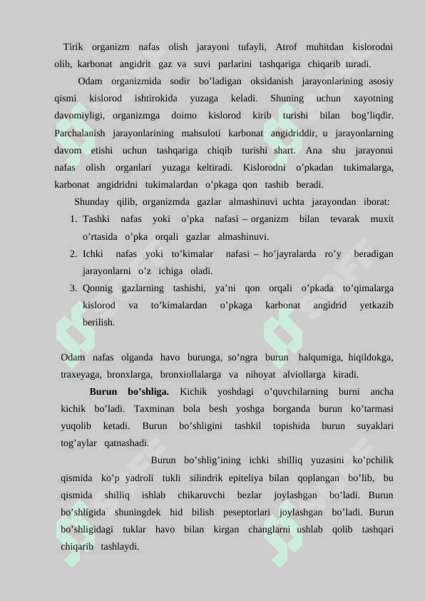 Nafas tizimini yosh xususiyatlari va gigiyenasi 3