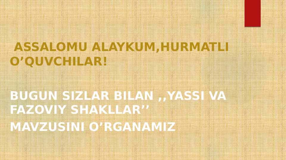 Fazoviy shakllar 1