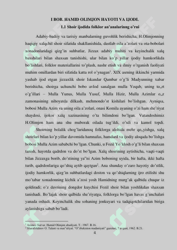 HAMID OLIMJON HAYOTI VA IJODI 4