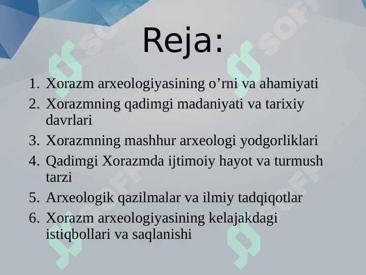 Xorazm arxeologiyasi 2