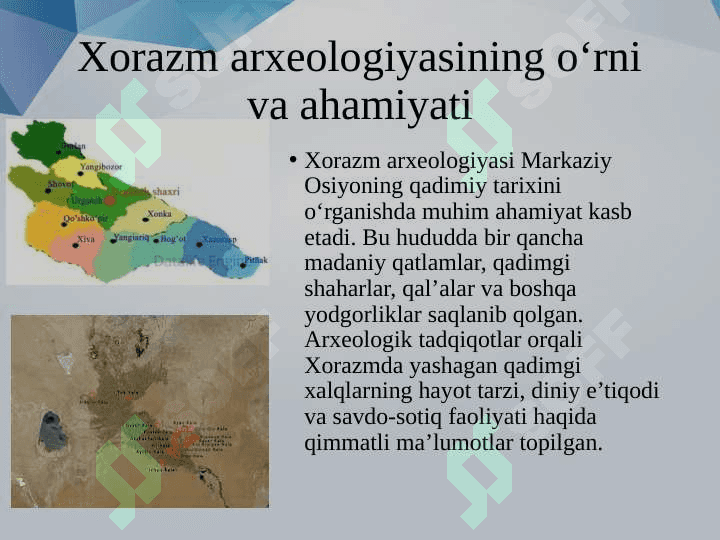 Xorazm arxeologiyasi 4