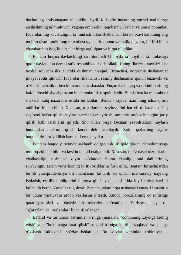 Xalqaro maydondagi jahon liberalizmi va uning asosiy tamoyillari 7