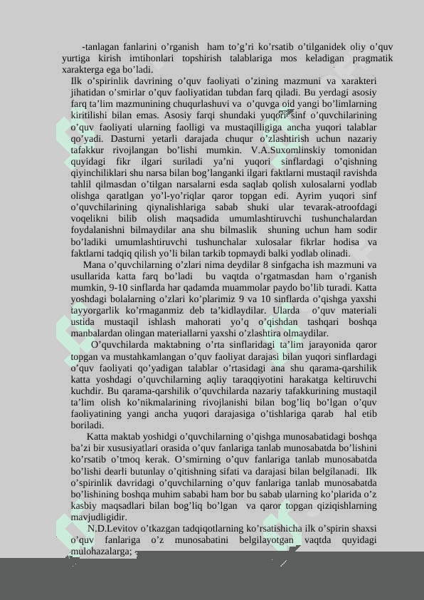 O’SPIRINLARDA KASB TANLASH MUAMOLARI VA YECHIMLARI 4
