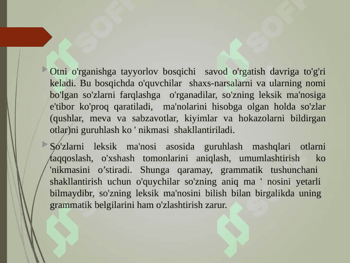 Ot so'z turkumini o'rgatish 3