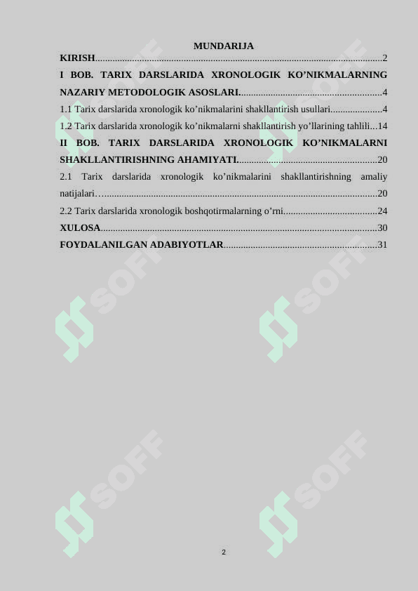Tarix kurs ishi 2