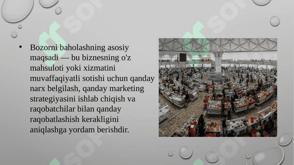 Bozorni baholash. Chegaraviy narx. Narxni belgilash usuli 4
