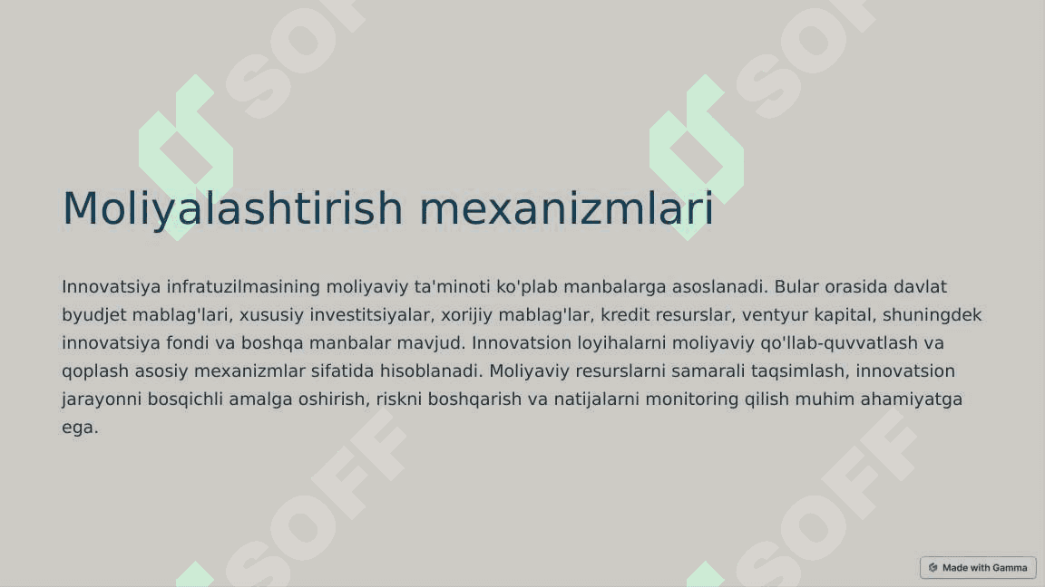 Innovatsion infratuzilma 4