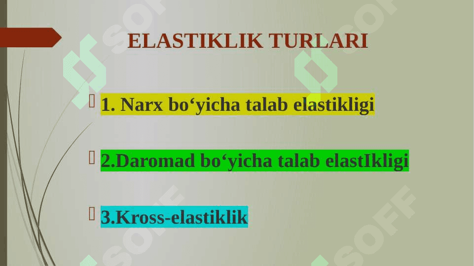 ELASTIKLIK YORDAMIDA BOZOR TALABINI BAHOLASH 4