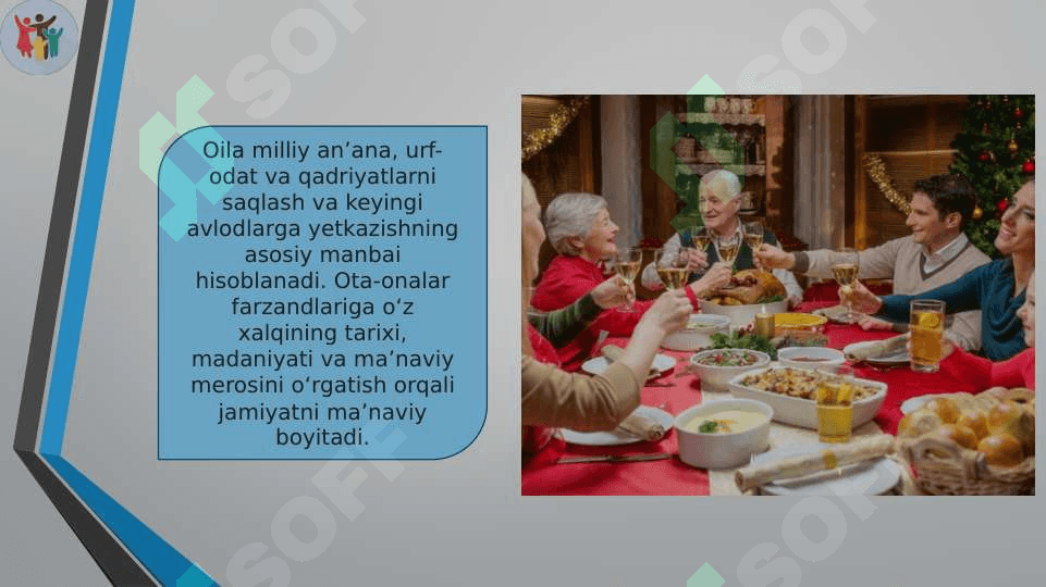 Oila hayotiy siklining asosiy bosqichlari SLAYD 8