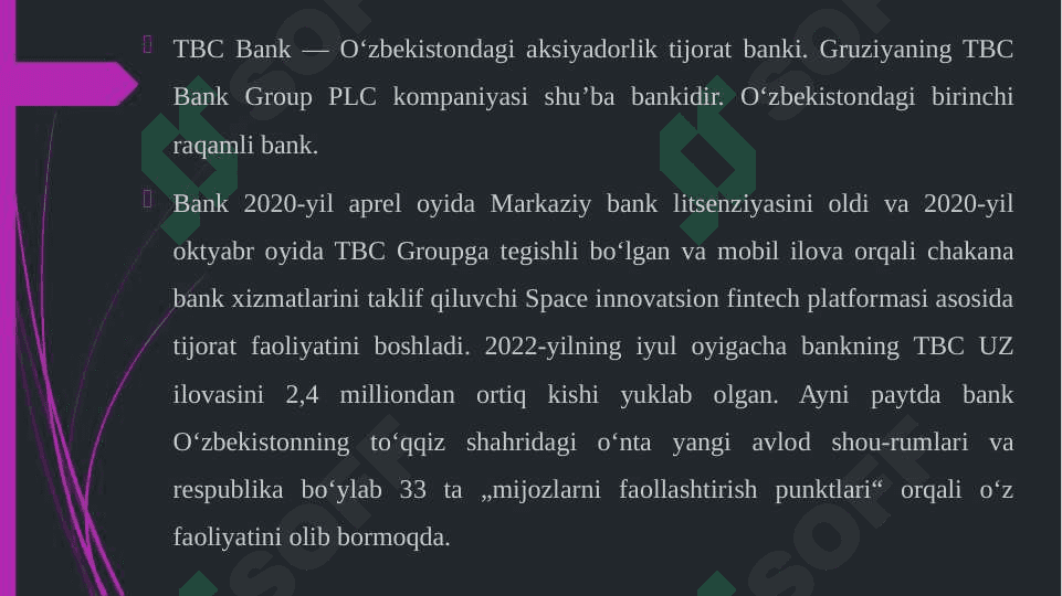 TBC bank haqida 3