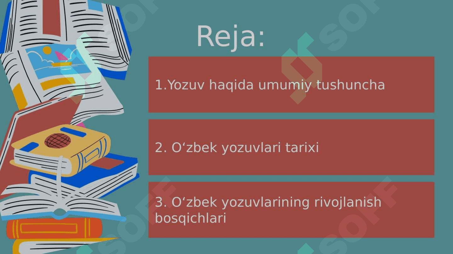 O'zbek yozuvi tarixi 2